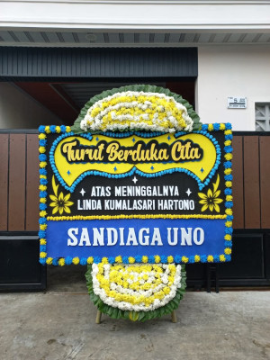 Papan Bunga Duka di Kedungtuban