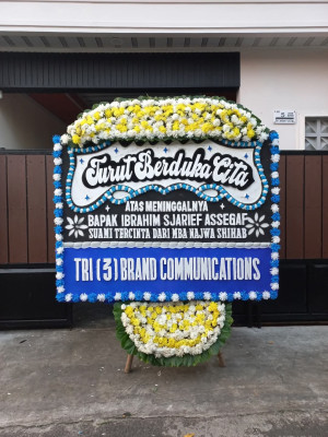 Papan Bunga Duka di Kedungtuban